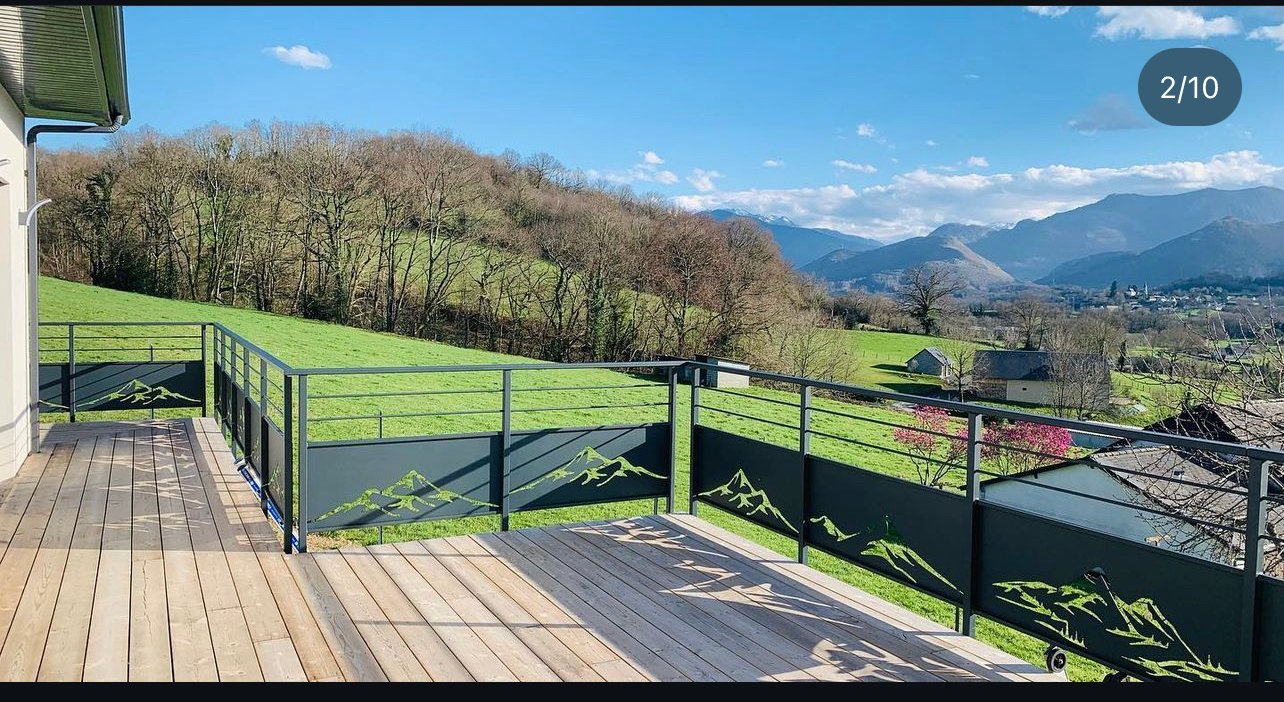 Barandilla residencial inox - vista general