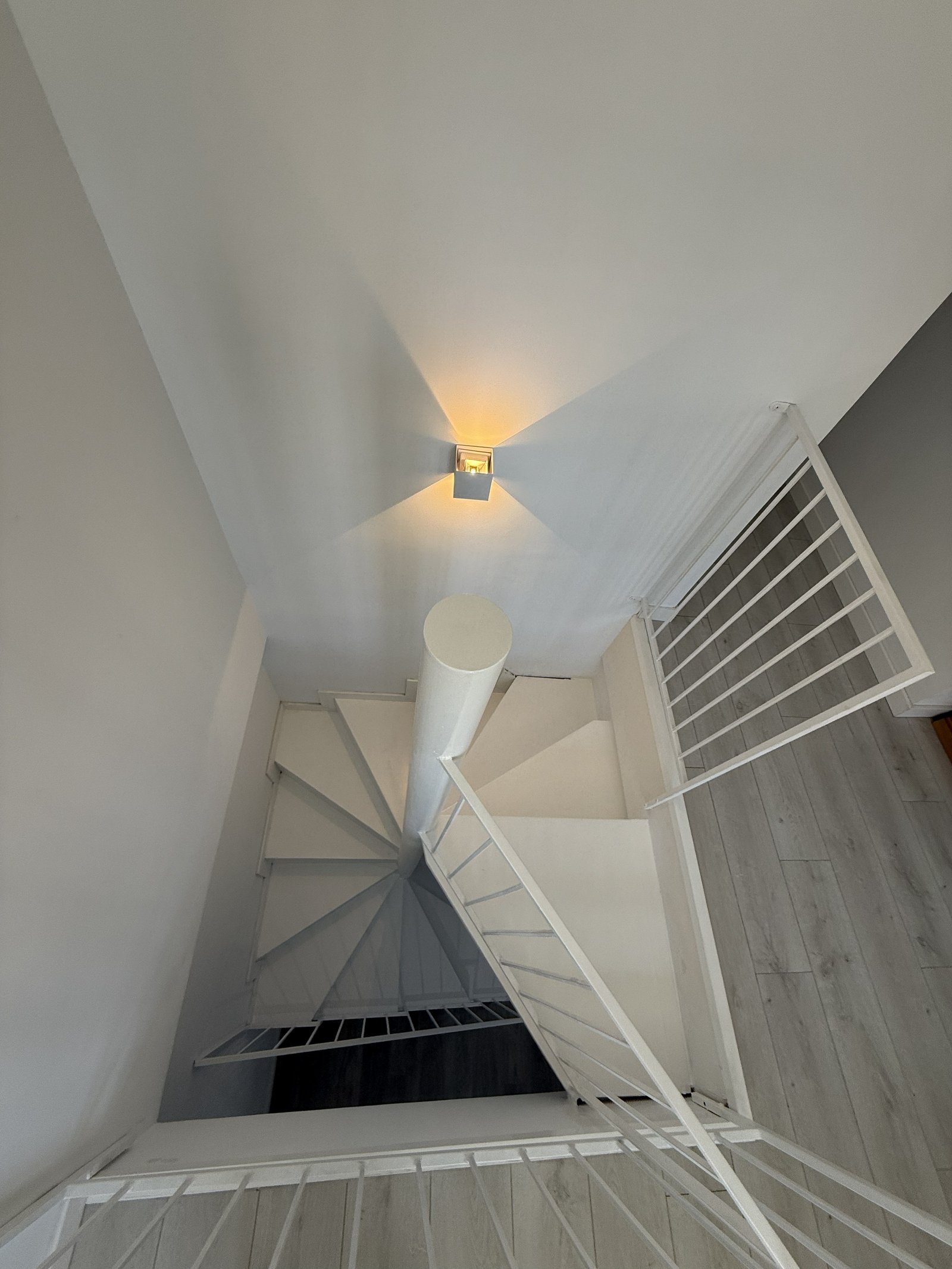 Escalera recta - ensamblaje estructural