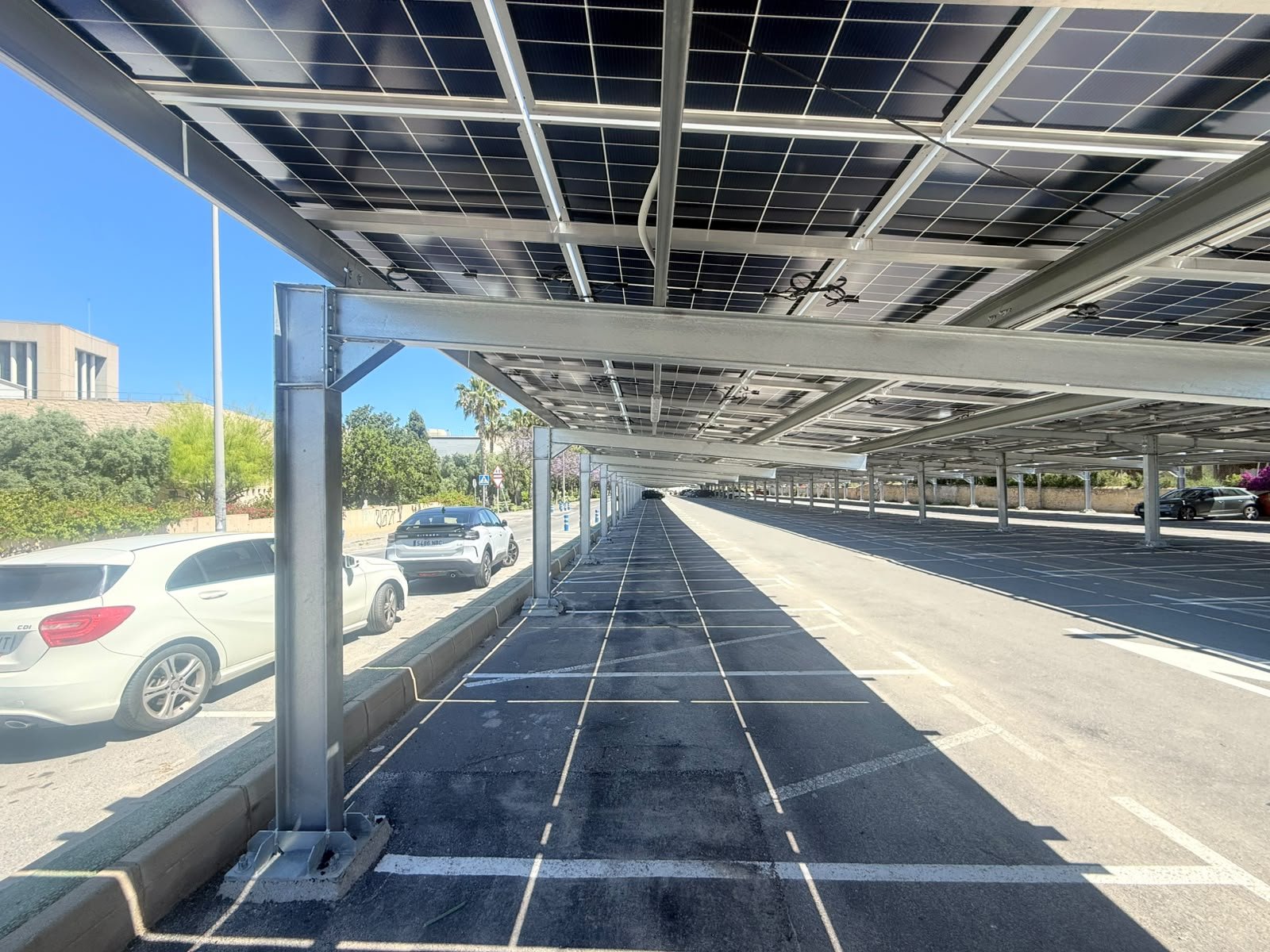 Pérgola metálica – vista 11